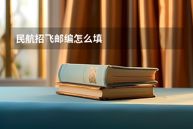 民航招飞邮编怎么填