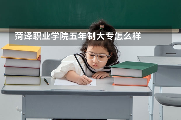 菏泽职业学院五年制大专怎么样