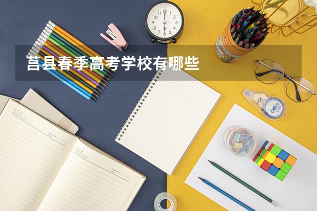 莒县春季高考学校有哪些