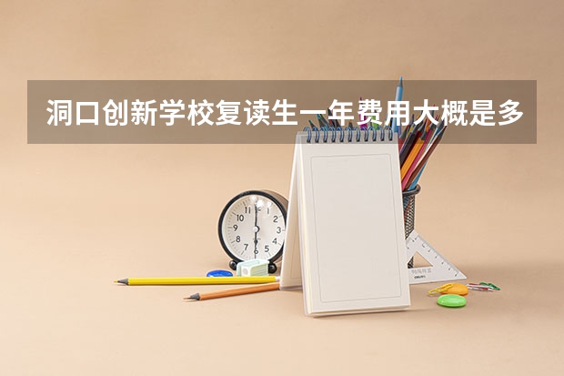 洞口创新学校复读生一年费用大概是多少？