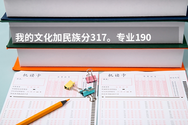 我的文化加民族分317。专业190.。各位大哥大姐 帮我看看能上湖南哪个好点的专科。。谢谢了 。。很急。