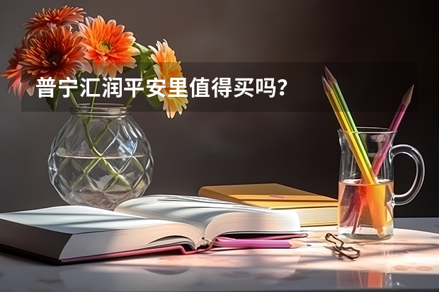普宁汇润平安里值得买吗？