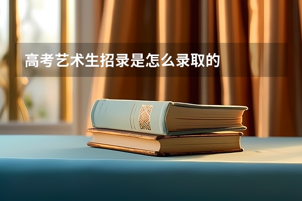 高考艺术生招录是怎么录取的