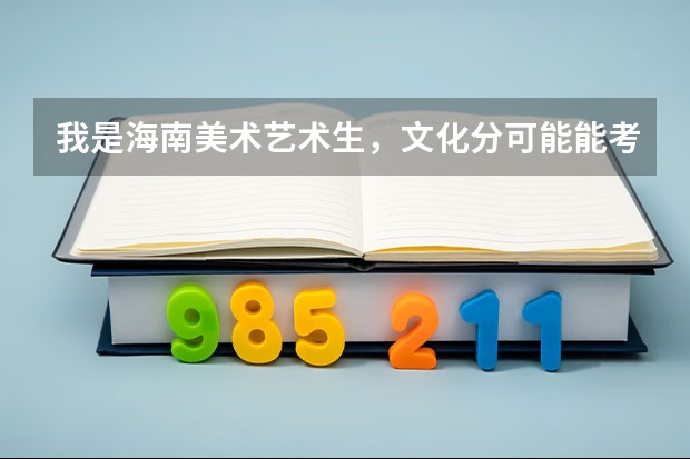 我是海南美术艺术生，文化分可能能考500左右，选择什么大学比较好