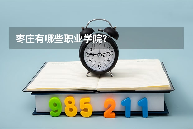 枣庄有哪些职业学院？