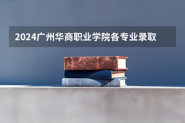 2024广州华商职业学院各专业录取分数线（广州华商职业学院各省最低录取分数线及位次）