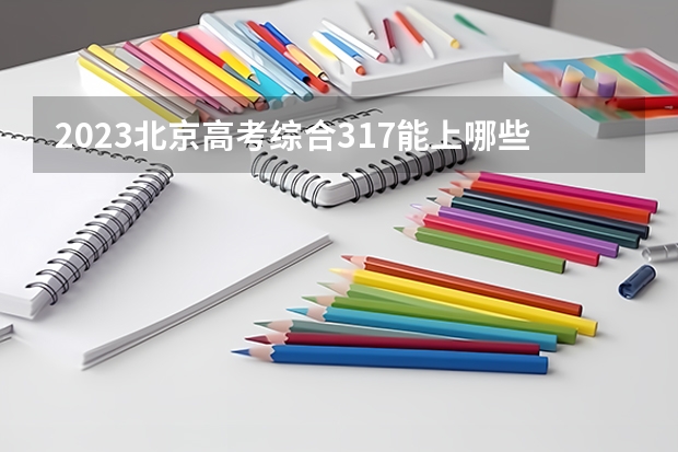 2023北京高考综合317能上哪些大学 