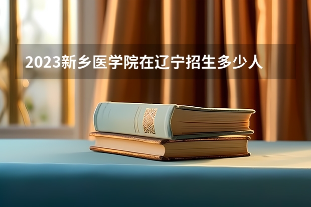 2023新乡医学院在辽宁招生多少人