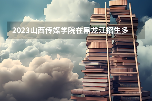 2023山西传媒学院在黑龙江招生多少人