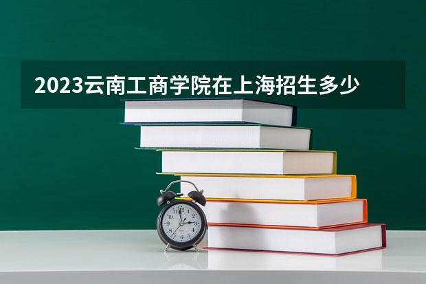 2023云南工商学院在上海招生多少人