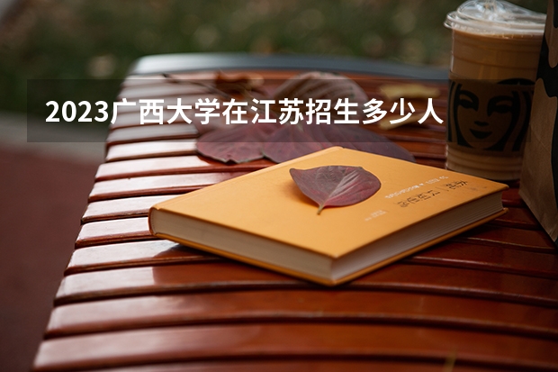 2023广西大学在江苏招生多少人