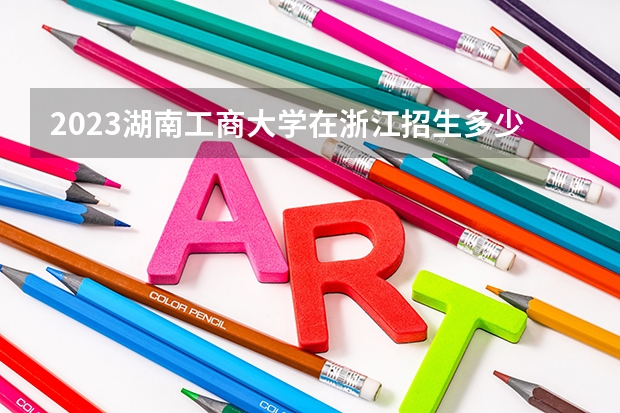 2023湖南工商大学在浙江招生多少人