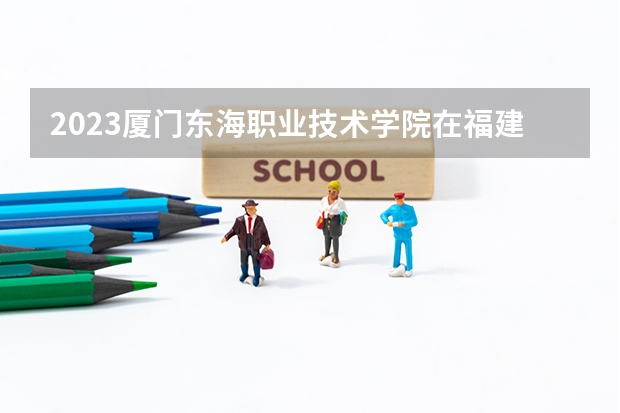 2023厦门东海职业技术学院在福建招生多少人