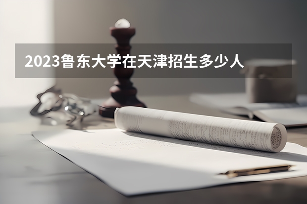 2023鲁东大学在天津招生多少人