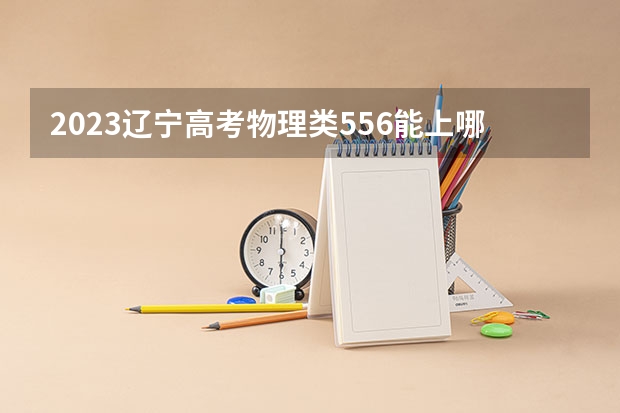 2023辽宁高考物理类556能上哪些大学 