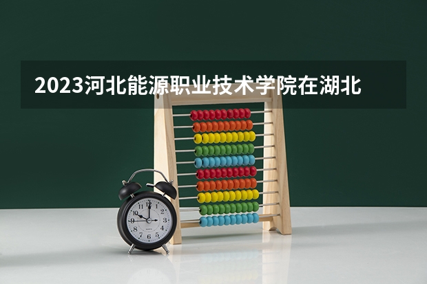 2023河北能源职业技术学院在湖北招生多少人