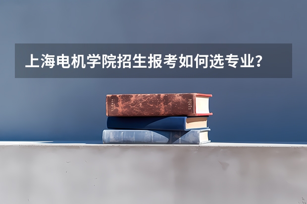 上海电机学院招生报考如何选专业？