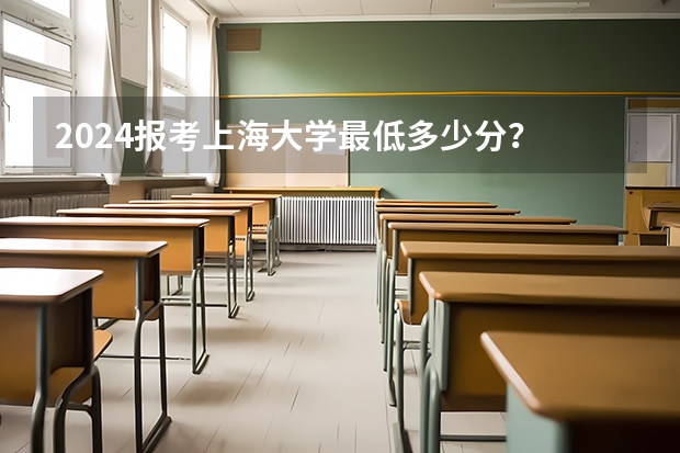 2024报考上海大学最低多少分？