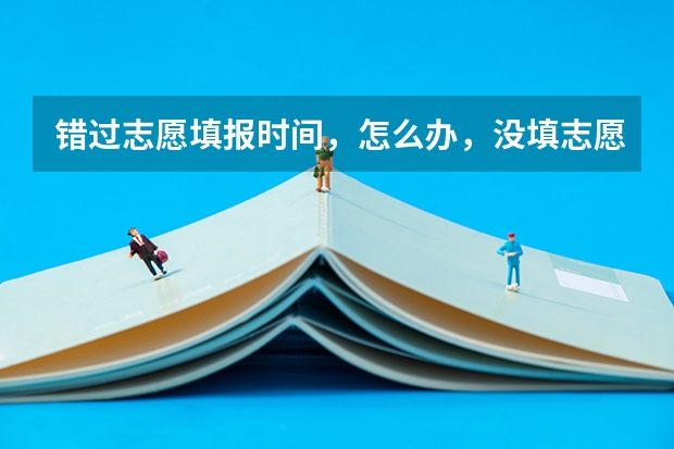 错过志愿填报时间，怎么办，没填志愿可不可以填征集志愿，还有补录是什么意思