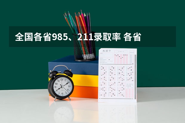 全国各省985、211录取率 各省高考本科录取率