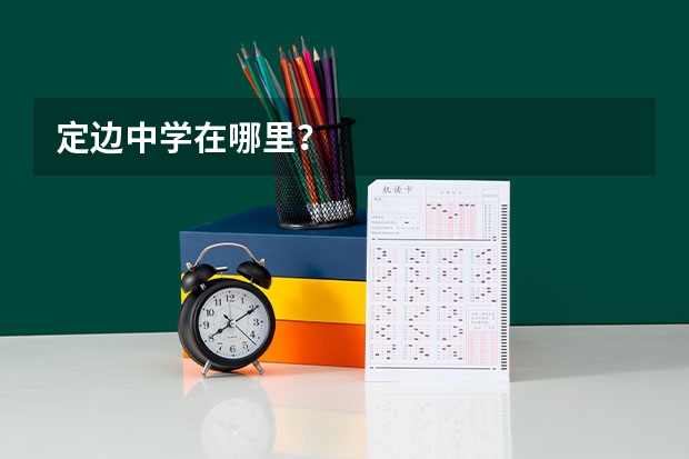 定边中学在哪里?