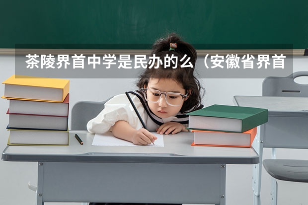 茶陵界首中学是民办的么（安徽省界首第一中学师资建设）