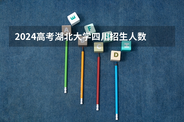 2024高考湖北大学四川招生人数 招生计划