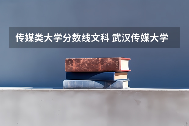 传媒类大学分数线文科 武汉传媒大学分数线