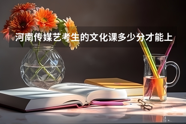 河南传媒艺考生的文化课多少分才能上一本
