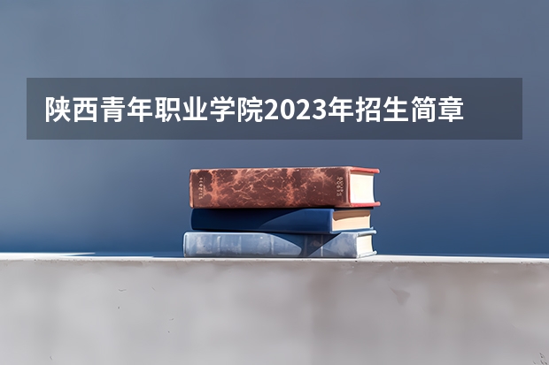 陕西青年职业学院2023年招生简章内容 招生条件怎么样