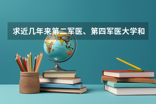 求近几年来第二军医、第四军医大学和国防科技大在山东理科的录取分数线（部队医科大学排名及分数线）