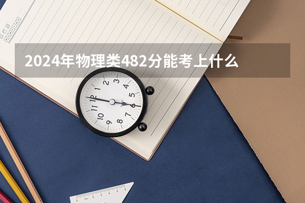 2024年物理类482分能考上什么大学？