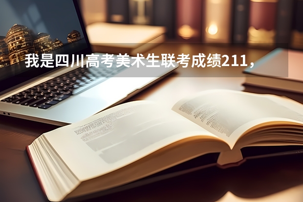 我是四川高考美术生联考成绩211，文化300左右。能上三本吗？如果能有什么学校？