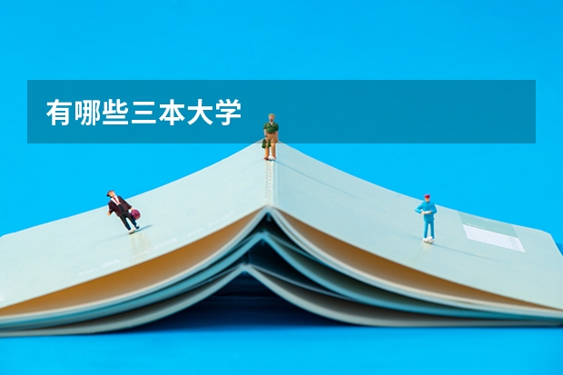 有哪些三本大学
