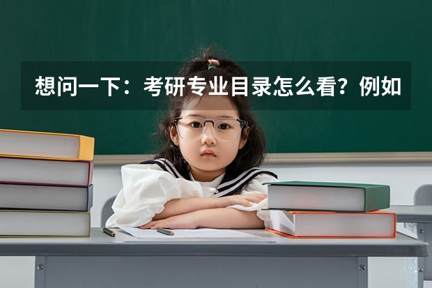 想问一下：考研专业目录怎么看？例如031会计系后面还多了很多代码？有什么区别？报考时代码怎么填？
