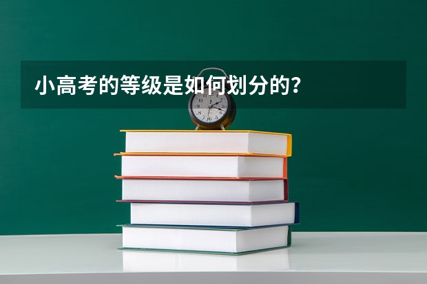 小高考的等级是如何划分的？