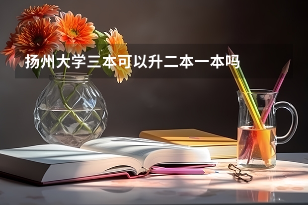 扬州大学三本可以升二本一本吗