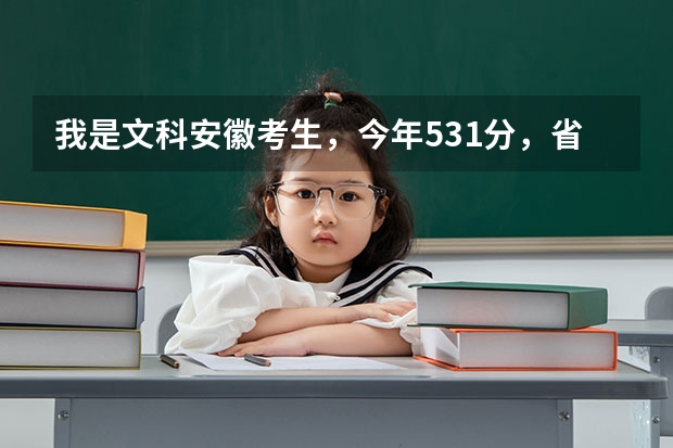 我是文科安徽考生，今年531分，省排名19513。请问能上合肥学院吗？有志愿服从。