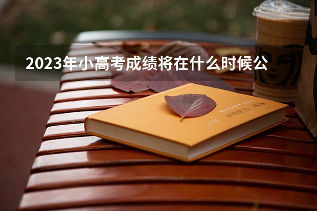 2023年小高考成绩将在什么时候公布呢？