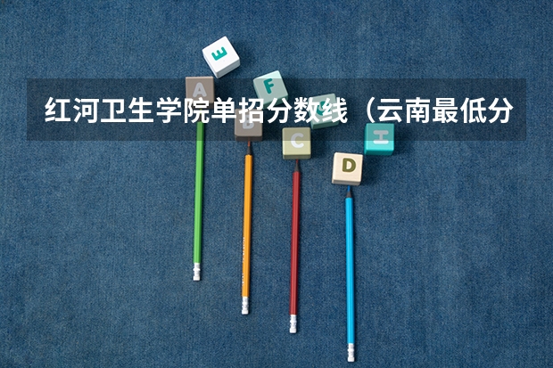 红河卫生学院单招分数线（云南最低分的公办本科学校）