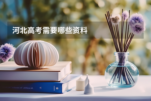河北高考需要哪些资料